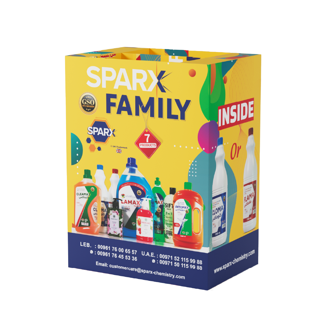 Sparx Family Pack 7 Products - Home Essentials